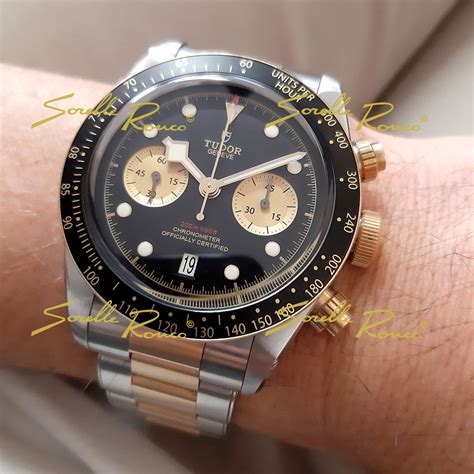 tudor crono acciaio oro|Tudor Black Bay Chrono S&G: Recensione, Caratteristiche e Prezzo.